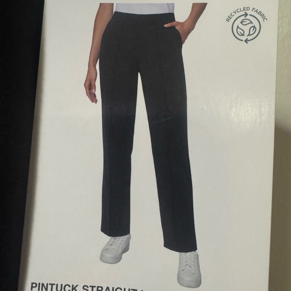 Mondetta Black Polyester Blend Pants